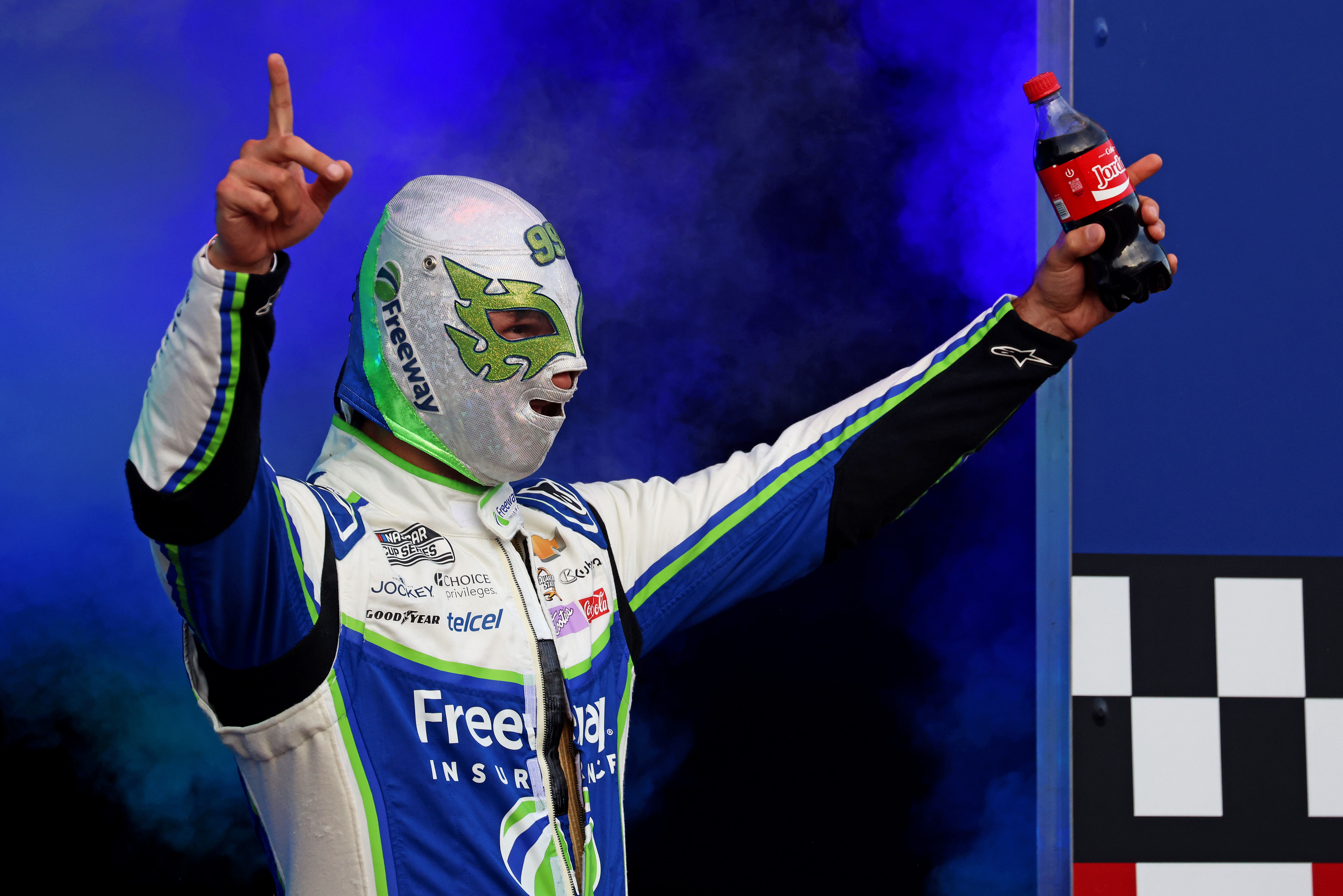 Daniel Suarez before the 2025 NASCAR All-Star Open - Source: Imagn
